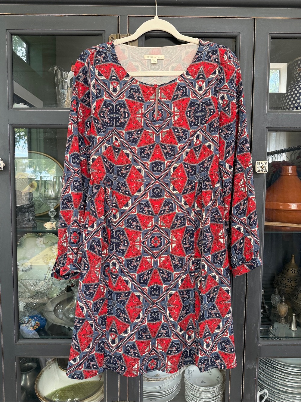 Anthropologie Paper Crown Effervescence Dress - Small